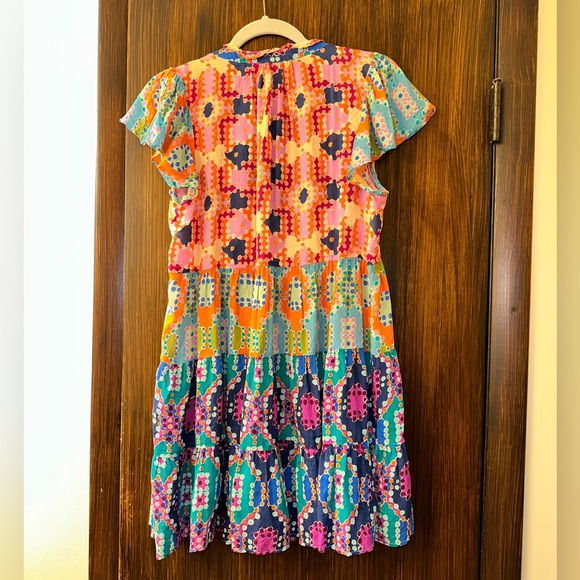Dominic Beattie Anthropologie Tiered Mini Dress - Picture 7 of 10